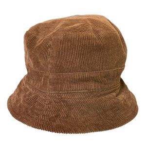 Reversible corduroy bucket hat